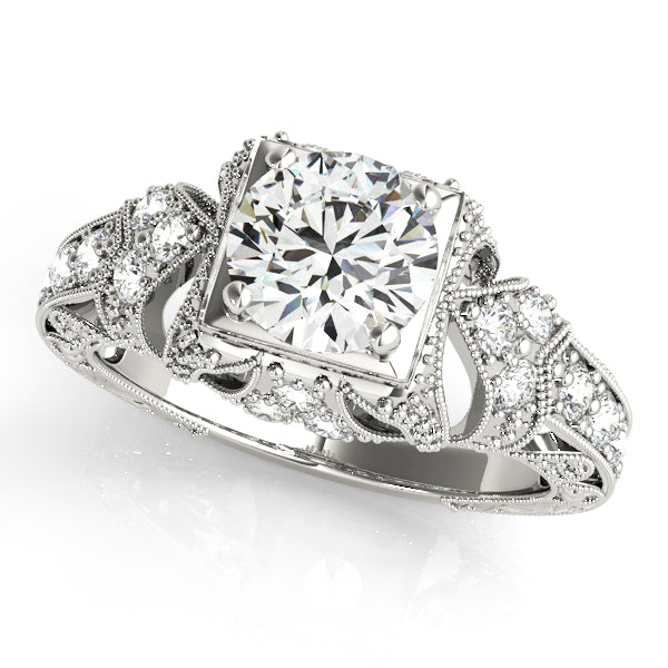 Vintage-Inspired Diamond Engagement Ring (1/5 ct. tw.)