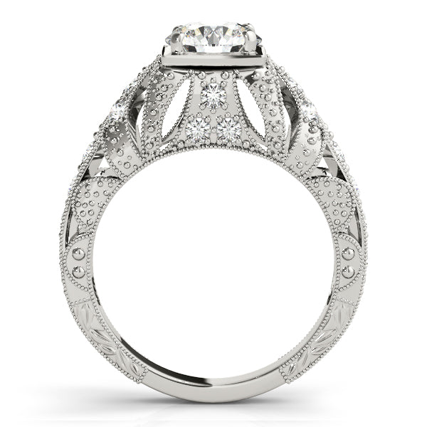 Vintage-Inspired Diamond Engagement Ring (1/5 ct. tw.)