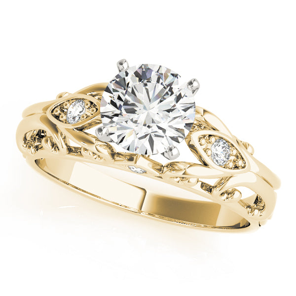 Selene Nature-Inspired Diamond Engagement Ring (1/20 ct. tw.)
