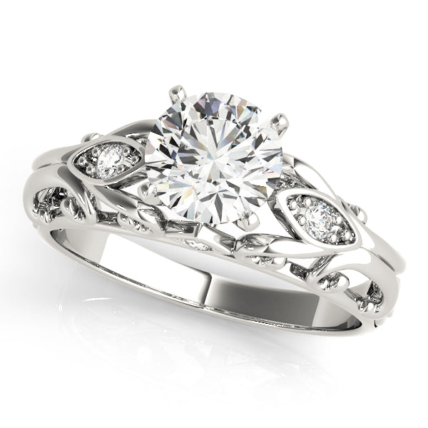 Selene Nature-Inspired Diamond Engagement Ring (1/20 ct. tw.)