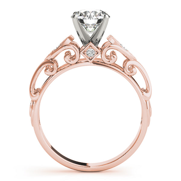 Selene Nature-Inspired Diamond Engagement Ring (1/20 ct. tw.)