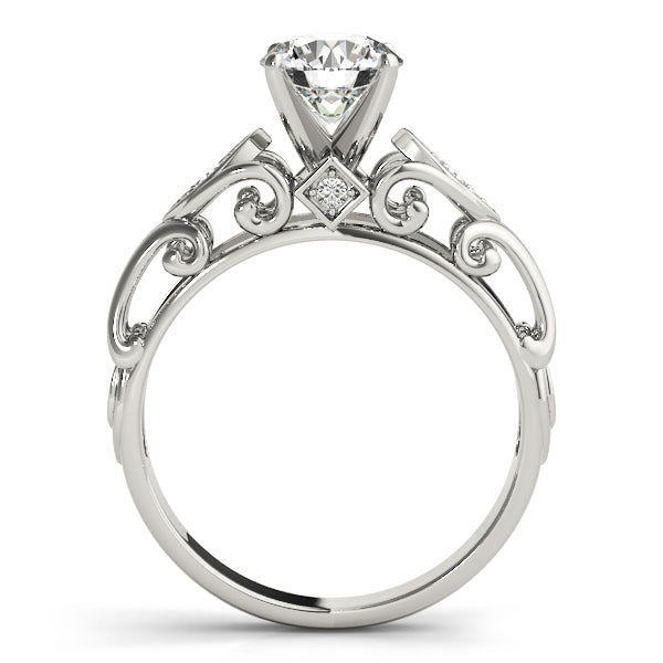 Selene Nature-Inspired Diamond Engagement Ring (1/20 ct. tw.)