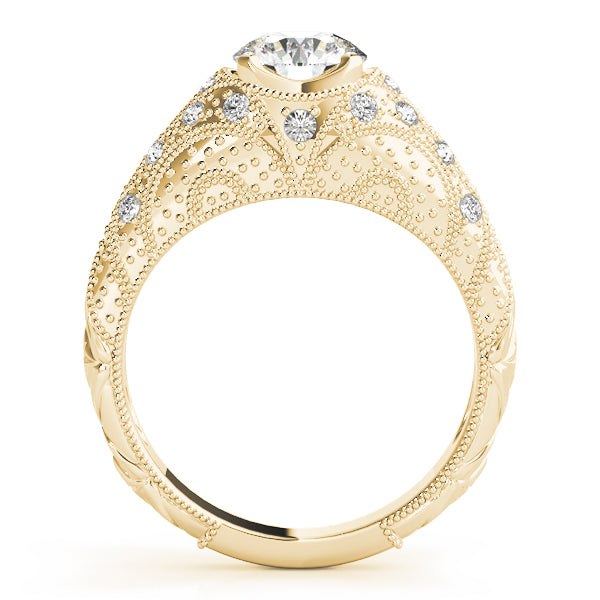 Vintage Filigree Diamond Engagement Ring (1/5 ct. tw.)