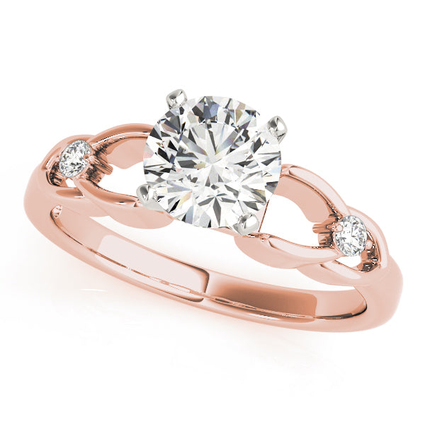 Classic Open Gallery Diamond Engagement Ring (1/20 ct. tw.)