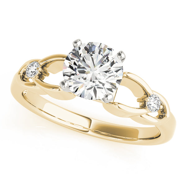 Classic Open Gallery Diamond Engagement Ring (1/20 ct. tw.)