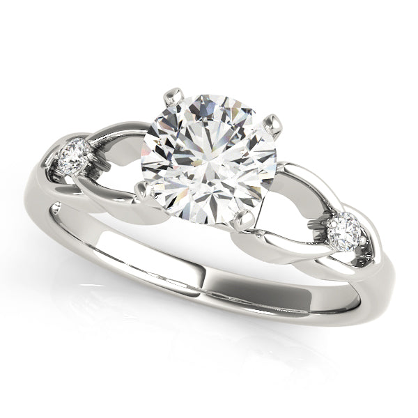 Classic Open Gallery Diamond Engagement Ring (1/20 ct. tw.)