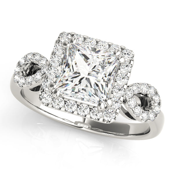Halo Cluster Diamond Engagement Ring (1/3 ct. tw.)