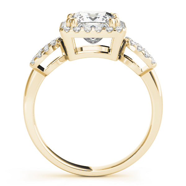 Halo Cluster Diamond Engagement Ring (1/3 ct. tw.)