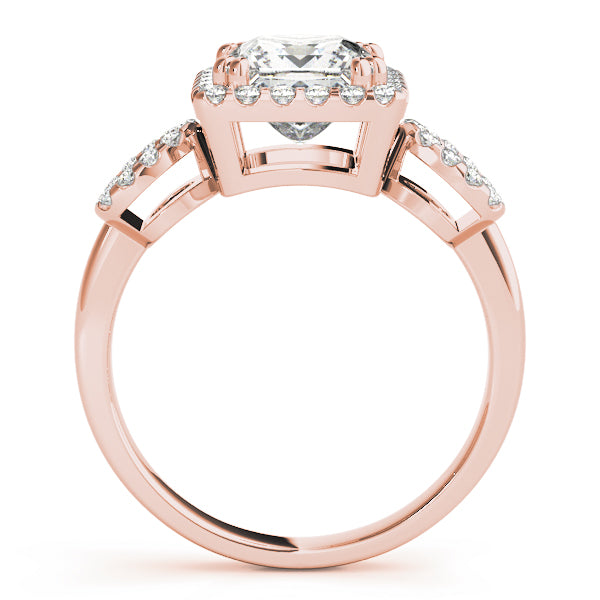 Halo Cluster Diamond Engagement Ring (1/3 ct. tw.)