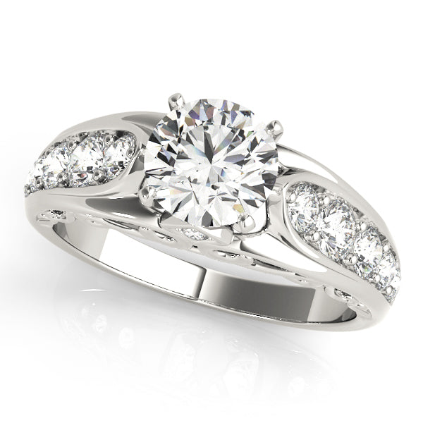 Classic Multi-Stone Diamond Engagement Ring (1/2 ct. tw.)