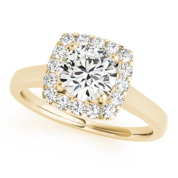 Cushion Halo Diamond Engagement Ring (1/4 ct. tw.)