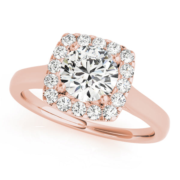 Cushion Halo Diamond Engagement Ring (1/4 ct. tw.)