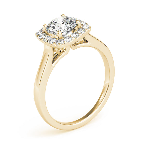 Cushion Halo Diamond Engagement Ring (1/4 ct. tw.)