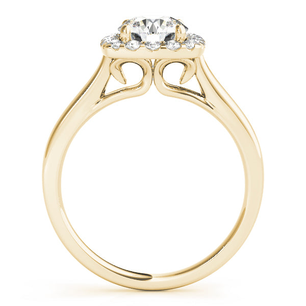 Cushion Halo Diamond Engagement Ring (1/4 ct. tw.)