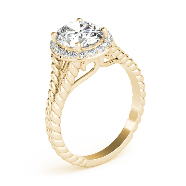 Halo Diamond Engagement Ring (1/5 ct. tw.)
