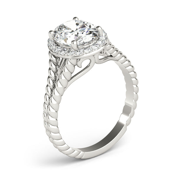 Halo Diamond Engagement Ring (1/5 ct. tw.)