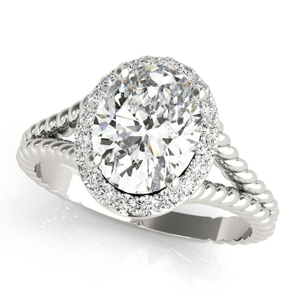 Halo Diamond Engagement Ring (1/6 ct. tw.)