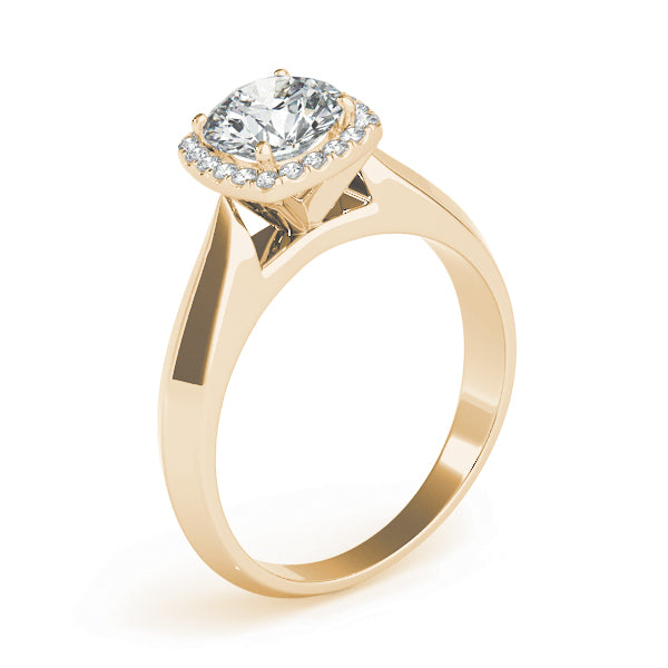 Halo Diamond Engagement Ring (1/6 ct. tw.)