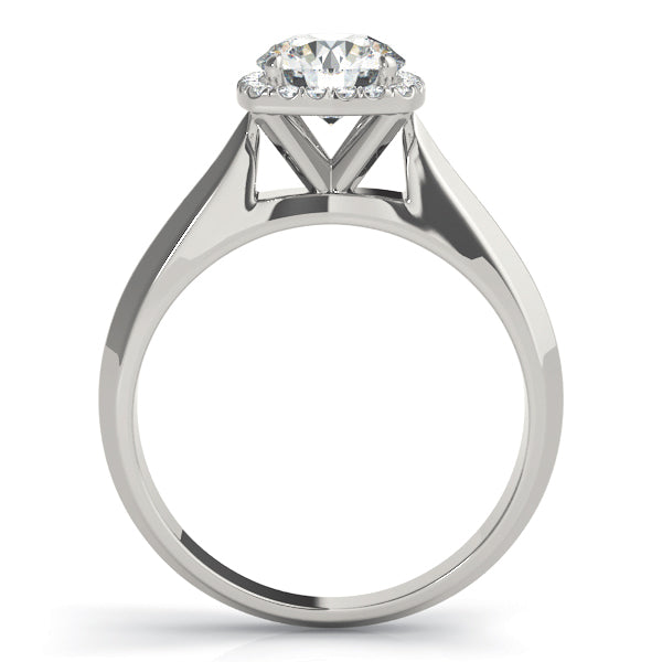 Halo Diamond Engagement Ring (1/8 ct. tw.)