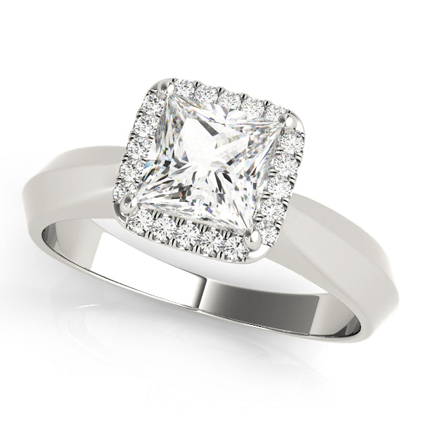 Classic Halo Diamond Engagement Ring (1/10 ct. tw.)