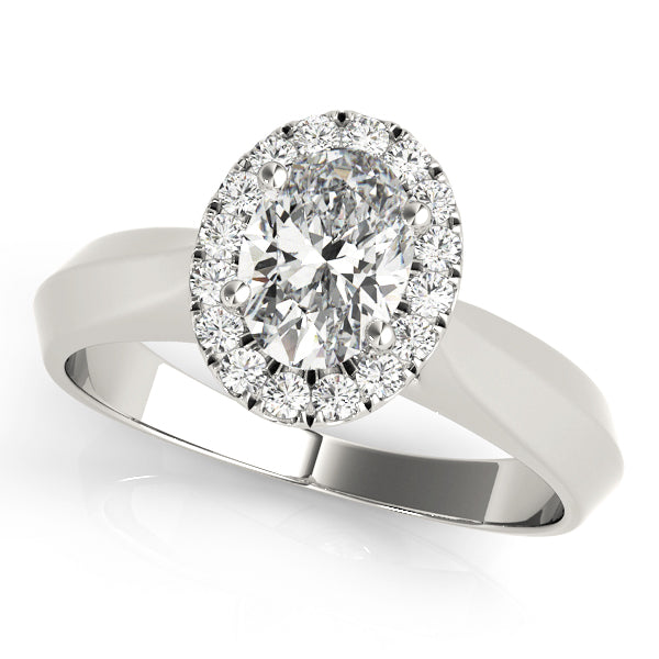 Classic Halo Diamond Engagement Ring (1/15 ct. tw.)