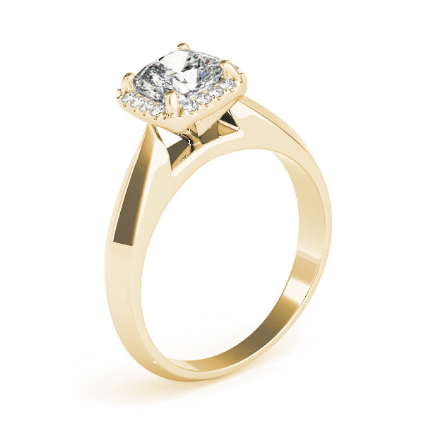 Halo Diamond Engagement Ring (1/8 ct. tw.)