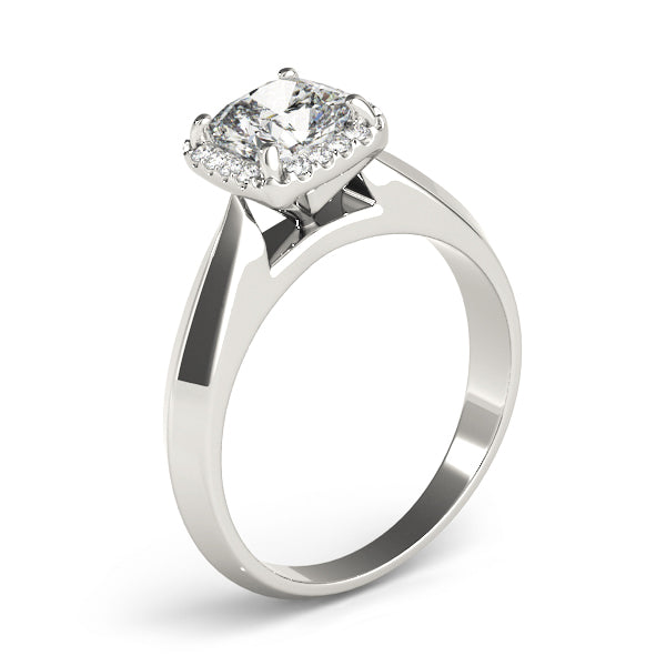 Halo Diamond Engagement Ring (1/8 ct. tw.)