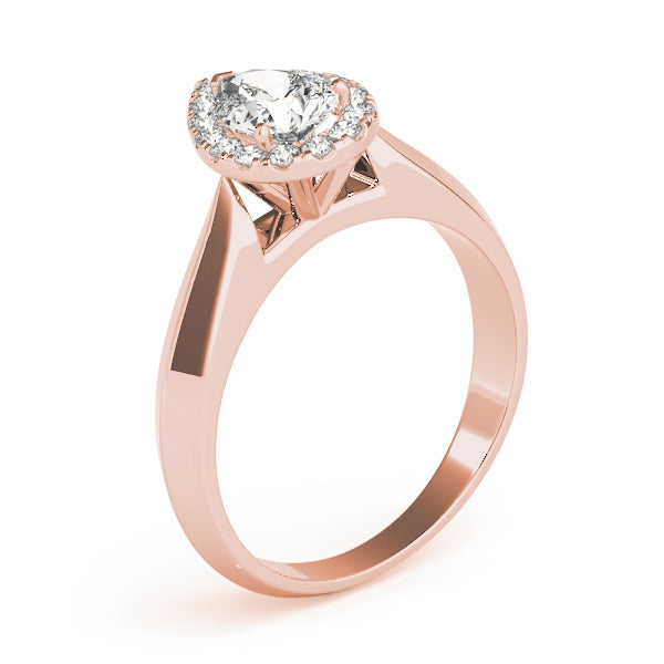 Halo Diamond Engagement Ring (1/6 ct. tw.)