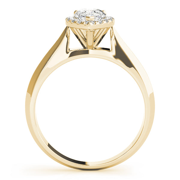 Halo Diamond Engagement Ring (1/8 ct. tw.)