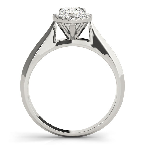 Halo Diamond Engagement Ring (1/8 ct. tw.)