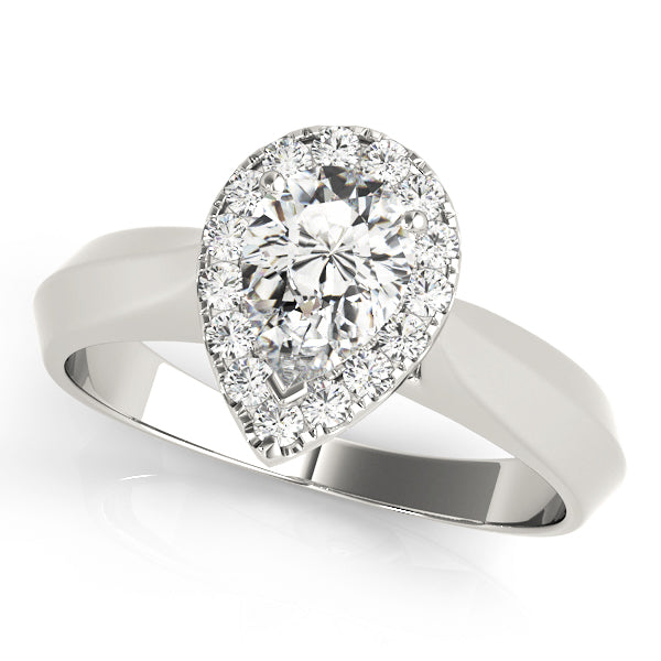 Halo Diamond Engagement Ring (1/6 ct. tw.)
