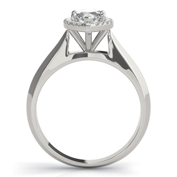 Halo Diamond Engagement Ring (1/8 ct. tw.)