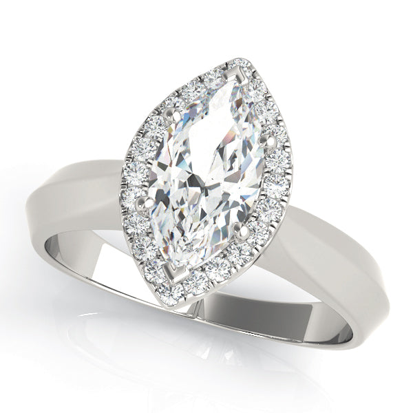 Halo Diamond Engagement Ring (1/10 ct. tw.)