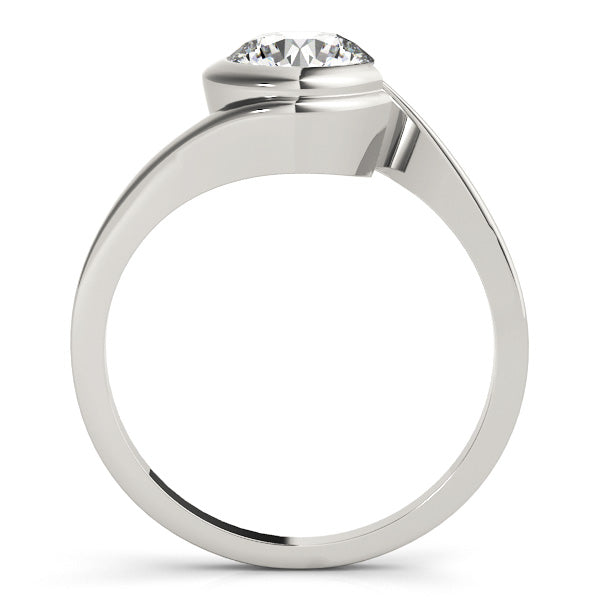 Modern Bezel Twist Solitaire Engagement Ring (2 ct. tw.)