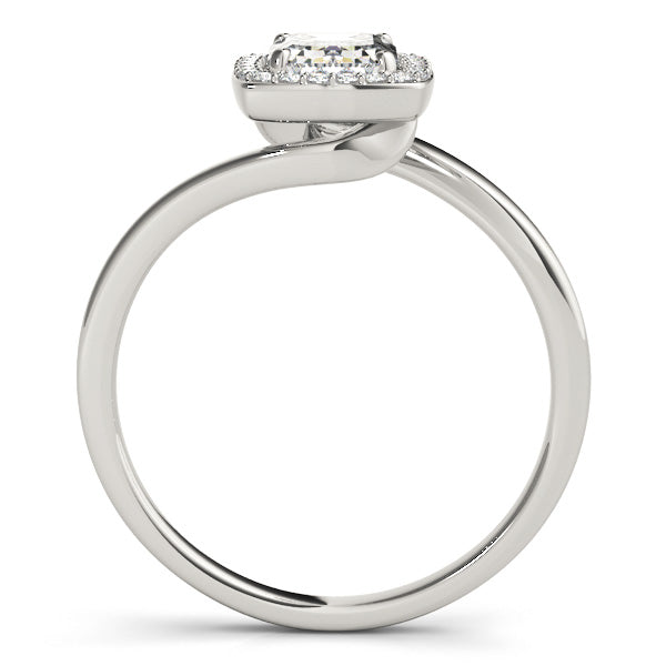 Halo Diamond Engagement Ring (1/8 ct. tw.)
