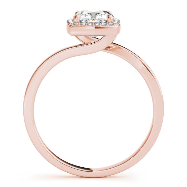 Cushion Halo Diamond Engagement Ring (1/8 ct. tw.)