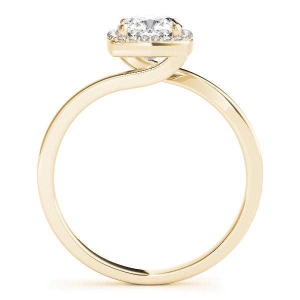 Cushion Halo Diamond Engagement Ring (1/8 ct. tw.)