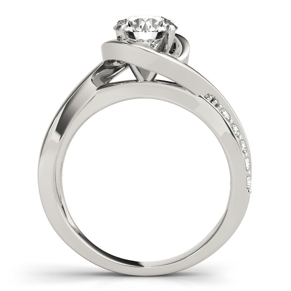 Petite Twist Diamond Engagement Ring (1/8 ct. tw.)