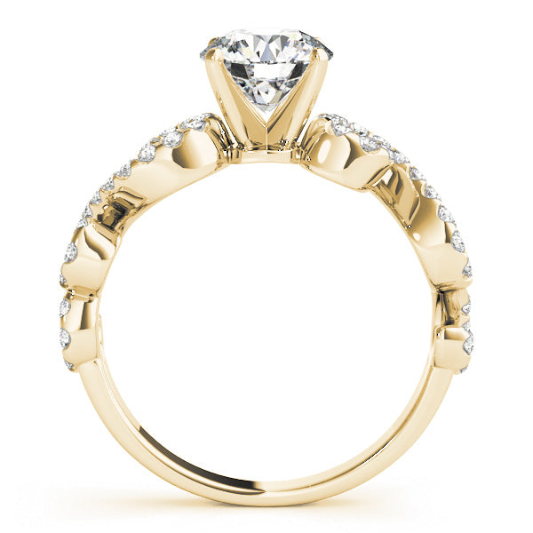 Romantic Scroll Diamond Engagement Ring (1/3 ct. tw.)