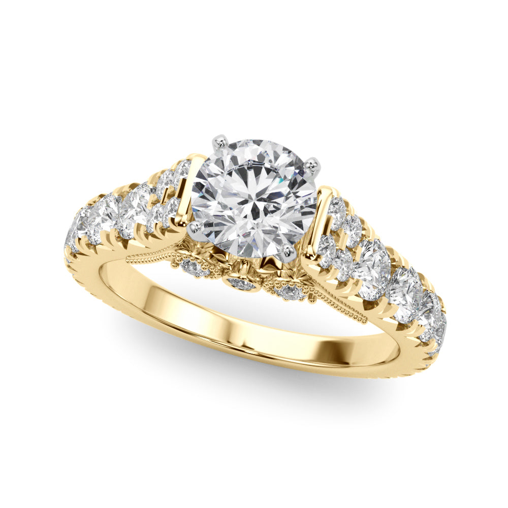 Graduated Diamond Engagement Ring (1/4 ct. tw.)