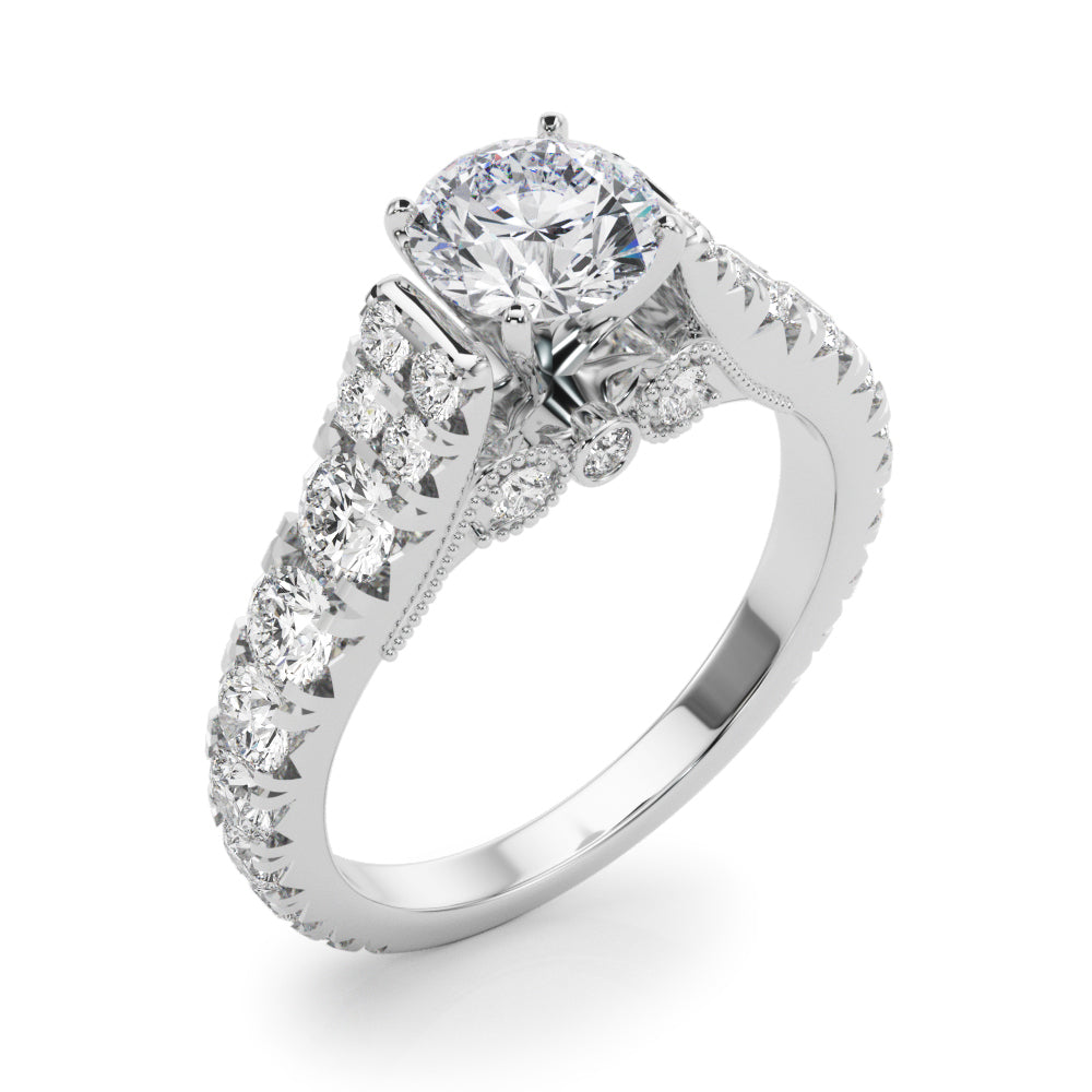 Graduated Diamond Engagement Ring (1/4 ct. tw.)