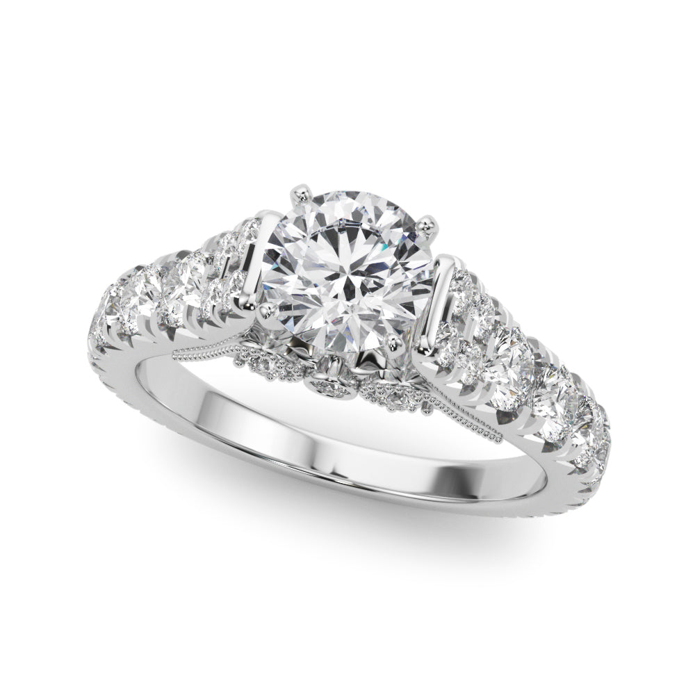 Graduated Diamond Engagement Ring (1/4 ct. tw.)