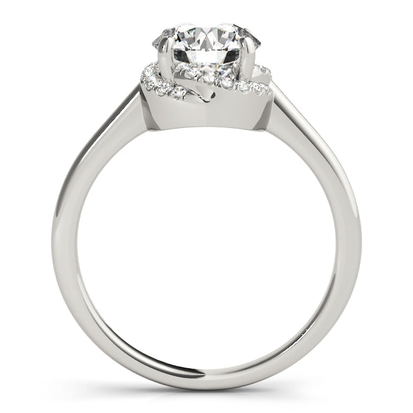 Halo Diamond Engagement Ring (1/8 ct. tw.)