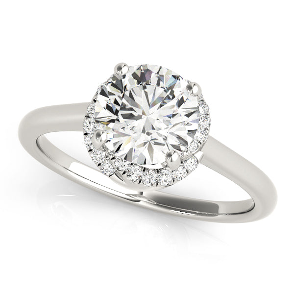 Halo Diamond Engagement Ring (1/8 ct. tw.)