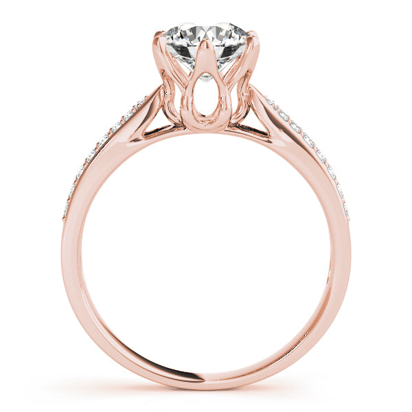 Pavé Diamond Engagement Ring (1/8 ct. tw.)
