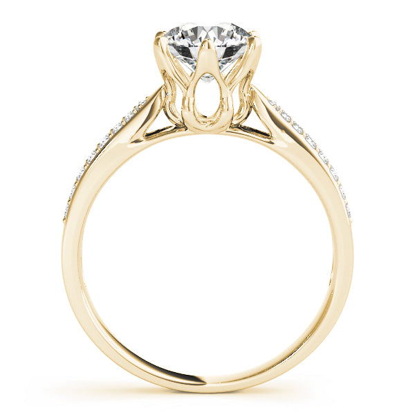Pavé Diamond Engagement Ring (1/8 ct. tw.)