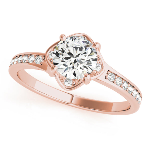 Channel-Set Diamond Engagement Ring (1/15 ct. tw.)