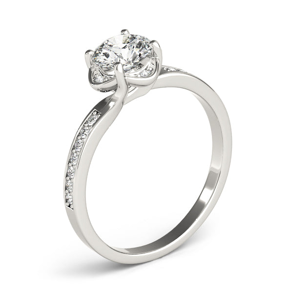 Channel-Set Diamond Engagement Ring (1/15 ct. tw.)