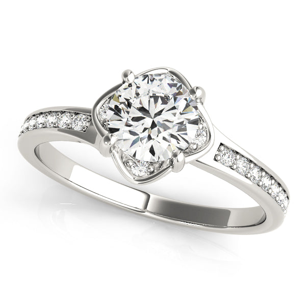 Channel-Set Diamond Engagement Ring (1/15 ct. tw.)