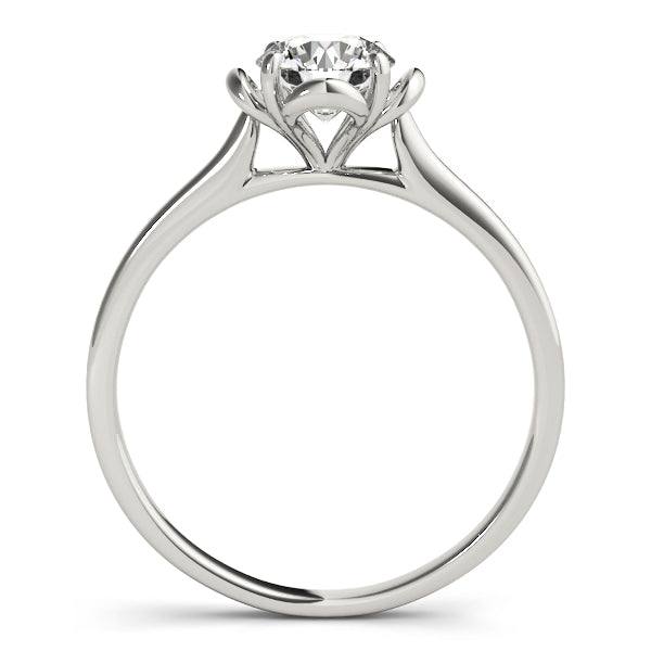Classic Four-Prong Solitaire Engagement Ring